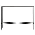 thumbnail image 6 of Evelyn&Zoe Henley 42" Wide Rectangular Console Table with Metal Top, Blackened Bronze, 6 of 7