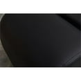 thumbnail image 2 of Bowery Hill Modern Faux Leather Yoga Relaxing Chaise in Black, 2 of 10