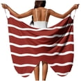 thumbnail image 2 of Women's Plus Size Beach Cover Up Sarong with Sheer Draped Design for Swim and Casual Wear, 2 of 9