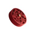 thumbnail image 4 of Unatoiry Multifunctional Serving Tray With Lid Suited For Hosting Guests With Divided Serving Tray Lid Ensuring Ample Space Red 18x6cm, 4 of 6