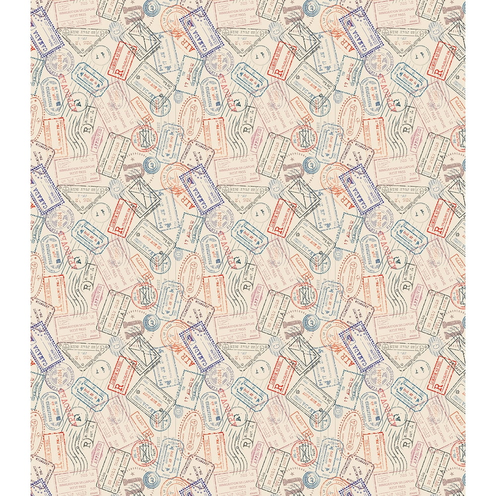Craft Consortium Decoupage Papers 13.75"X15.75" 3/Pkg-Air Mail