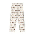 thumbnail image 5 of Goofa Dachshund Dog Puppy Printed Soft Pajama Pants for Men, Wide Leg Comfy Casual Lounge Yoga Pants-Medium, 5 of 9