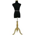 thumbnail image 1 of Black Female Dress Form Mannequin Size 2-4, 1 of 2