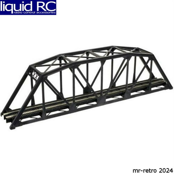 Atlas Trains 2570 N Kit Code 80 Through Truss Bridge Black