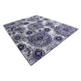 thumbnail image 2 of Unique Loom 3138693 8 x 10 ft. Grand Sofia Rectangular Rug, Navy Blue, 2 of 5