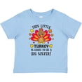 thumbnail image 3 of Inktastic This Little Turkey is Going to Be a Big Sister Girls Baby T-Shirt, 3 of 5