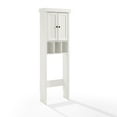 thumbnail image 2 of Crosley Brands CF7018-WH Seaside Space Saver Cabinet, Distressed White, 2 of 6