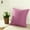 Lavender Purple, variant on SPRING PARK Faux Suede Pillow Case Sofa Waist Throw Cushion Solid Cover Home Decor