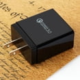 thumbnail image 4 of 3 Port LED Fast Quick Charge QC 3.0 USB Hub Display Wall Charger Adapter US Plug, 4 of 5