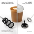 thumbnail image 2 of Subminimal NanoFoamer V2 Performance - Espuma de leche | Nueva edición modelo | Impermeable, de doble velocidad, acero inoxidable | Leche microespumada en 30 segundos, bebidas de café estilo barista, 2 of 5