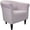 Pink, variant on Newport Microfiber Club Chair - Chocolate Brown