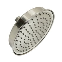 Kingston Brass K324A8 Shower Scape 8" Round Raindrop Brass Shower Head, Brushed Nickel