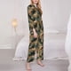 thumbnail image 3 of Fotbe Camouflage Rabbit Conjunto de Pijama de Manga Larga para Mujer con Estampado, Ropa de Dormir de 2 Piezas, Conjunto de Casa Suave y Cómodo con Bolsillos-X-Large, 3 of 7