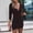 Black Dresses for Women, variant on SMihono Fashion Women Trendy Plunge Ruched Long Sleeve Bodycon Dress V Neck Surplice Wrap Slim Mini Party Dress Bodycon Mini Dress Pink 4