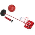 thumbnail image 3 of 1 Ensemble Panier de Basketball pour Enfants avec Support Panier de Basketball Portable pour Tout-Petits Support de Basketball Réglable Mini But de Basketball Jouet pour Filles Garçons, 3 of 9