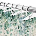 thumbnail image 6 of Shower Curtain 36"W x 78"L Fall Pumpkins Green Eucalyptus Leaves Fabric Shower Curtains Set with Hooks Water Repellent Bathroom Curtains Machine Washable Bathroom Accessories, 6 of 6