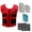 Red, variant on Sports Cool Vest Bundle, with Cooling Packs Plus Booster Pack Set