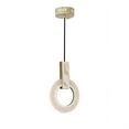 thumbnail image 1 of LED Mini Pendant with White Oak Finish, 1 of 2