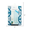 Teal and Blue PEVA Shower Curtain, 70" x 72", Mainstays Hadley