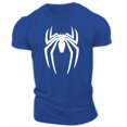 thumbnail image 1 of Camiseta holgada y cómoda para hombre y adulto, camisa de manga corta con cuello redondo, estampado de araña 2d, deportes de ocio al aire libre, moda de las cuatro estaciones, 1 of 4