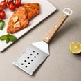 thumbnail image 6 of HongHeng Clearance Under $2.00 Stainless Steel Multi-function Shovel Wooden Handle Frying Shovel Iron Burning Shovel Household Cooking Utensils, 6 of 6