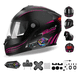 thumbnail image 1 of Casco Motocicleta Abatible Mujer Con Bluetooth + Certificado Dot + Luz Xtellar negro, 1 of 3