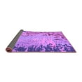 thumbnail image 2 of Ahgly Company Indoor Rectangle Abstract Purple Modern Area Rugs, 3' x 5', 2 of 4