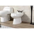 thumbnail image 2 of Kingston Brass KB325NFL NuWave French Three-Handle Bidet Faucet with Brass Pop-Up, Oil Rubbed Bronze, 2 of 6