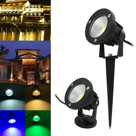 

MyBeauty Waterproof AC 220V 3/5W COB LED Spotlight Outdoor Garden Yard Lawn Wall Lamp