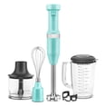 thumbnail image 1 of KitchenAid Variable Speed Corded Hand Blender with Accessories, Aqua Sky, KHBV83AQ, 1 of 5