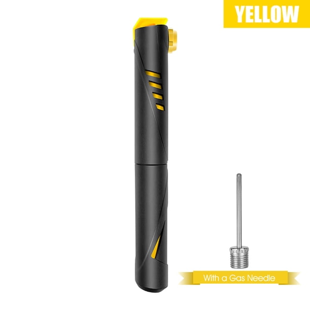 WEST BIKING Bomba de bicicleta portátil Mini bomba de aire manual para ciclismo