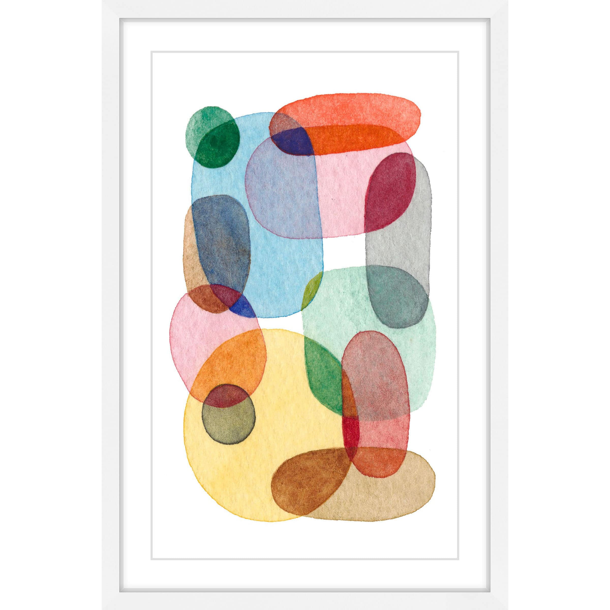 Marmont Hill "Inked Orbs I" Framed Painting Print