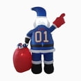 thumbnail image 3 of Chicago Cubs 7' Inflatable Santa, 3 of 5