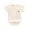 Q28 Beige, variant on Mifsaly Newborn Baby Bodysuit Short Sleeve Ribbed Cotton Bodysuits Infant Soft Breathable Daily Outfits