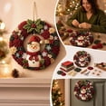 thumbnail image 5 of Christmas 3D Fabric Poke Wreath DIY Kit, Christmas Wreath DIY Kit for Adults Teens, Christmas Decorations Gift (Bell), 5 of 7