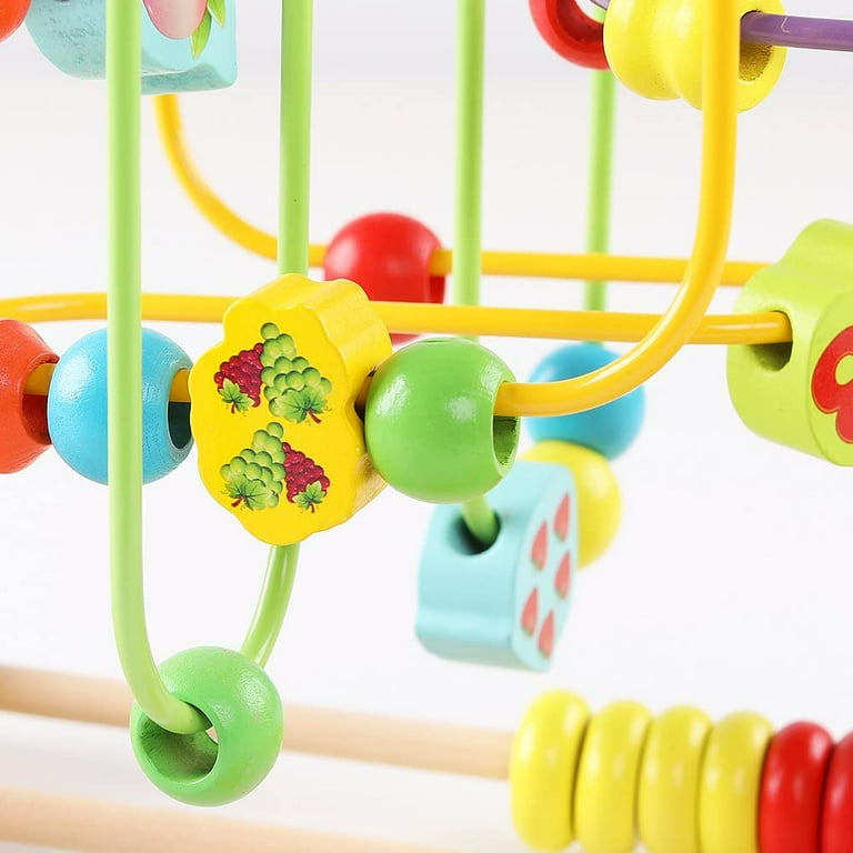 Baby toy with sliding sales beads