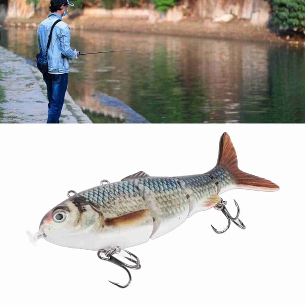 Señuelo De Natación Robótico, Señuelo De Pesca Eléctrico Con Motor De Alta Velocidad Simulado, Carga USB Para Pesca En Agua Dulce
