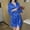 Blue, variant on Clothes Under $5.00 Abomasnow Womens Silk Ruffle Robe Short Satin Kimono Robe 3/4 Sleeve Bathrobe Bridesmaid Wedding Party Dressing Gown