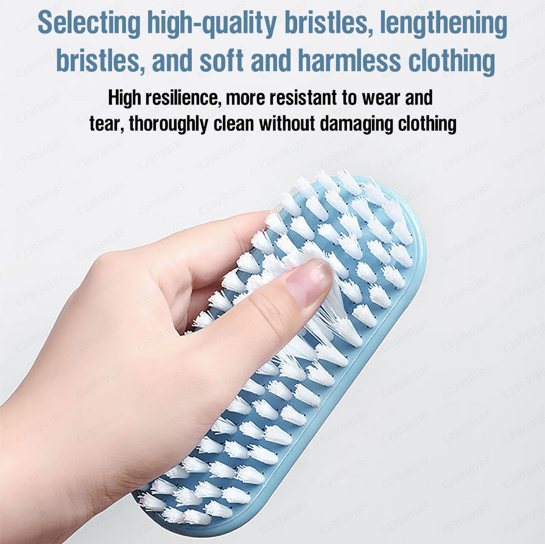 Xmmswdla Brushes Household Plastic Laundry Brush Cleaning Brush Hard Bristle Multi-functional Washbasin Brush Shoe Brush Clothes Board Brush Cleaning