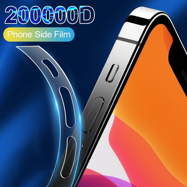 3-1 Uds. Película lateral de teléfono móvil de cobertura completa para Apple iPhone 13 12 Pro Max mini película de hidrogel suave accesorios de protección sin vidrio Tan Jianjun unisex