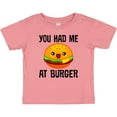 thumbnail image 3 of Inktastic You Had Me At Burger Boys or Girls Baby T-Shirt, 3 of 5
