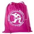 thumbnail image 1 of Mini Hockey Drawstring Bags | Mini gift Bags for Parties, Teams, and Promotional events!, 1 of 2