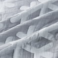 thumbnail image 3 of Snowflake Matelassé Reversible Twin / Twin XL Quilt Set with Shams, Grey / White, 3 of 6