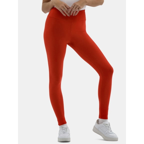 No Boundaries Faux Sueded Ankle Leggings, 27.5Inseam, 1 or 2-Pack, Women's & Women's Plus Sizes XXS-4X