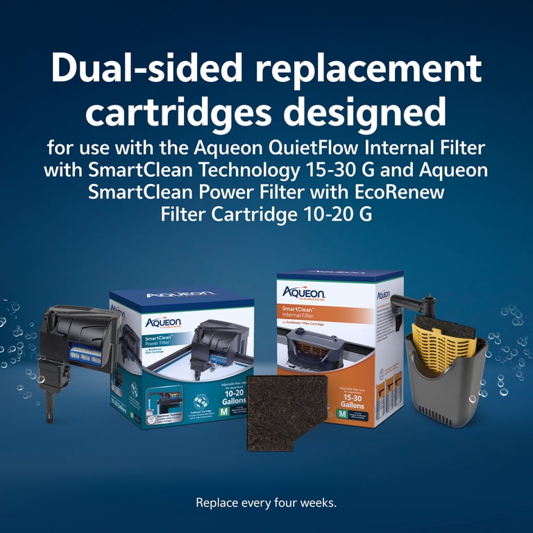 Aqueon EcoRenew Medium Filter Cartridges, 3 Count photo 7