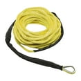 thumbnail image 4 of DYNWAVECA Synthetic Winch Rope Car Towing Strap Portable 15M 8350lbs Sturdy Recovery Rope Winch Cable for SUV ATV Vehicles Car UTV Yellow, 4 of 9