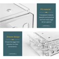 thumbnail image 3 of Cajón Transparente De Plástico Para El Hogar Caja De Almacenamiento Doble Capa Engrosada Transpirable Refrigerador Conveniente Caja De Mantenimiento Fresco Con Hueco Lateral Para Huevos Cocina Hogar Serendint HA014709-00, 3 of 7