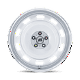 thumbnail image 3 of US Mag 1PC Cast Aluminum Wheel U143 22x9 5x5.0 SLVR-DIA 15mm, UC143SD22905015, 3 of 3