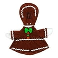 thumbnail image 2 of FastXmas Christmas Porch Goose Outfits Decorations,Christmas Goose Clothing Set Including 1x Cloth 1x Hat 1x Candy-shaped Cane 1x Candy Bag,Xmas Style Porch Goose Costume for Geese Patio Yard Decor, 2 of 9