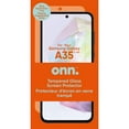 thumbnail image 4 of onn. Premium Japanese Tempered Glass Screen Protector for Samsung Galaxy A35 with Easy Application Tray, 4 of 5